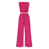 SOLVEIG™ – Relaxed Ribbed Knit Crop Set