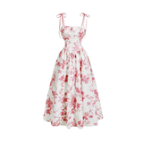 ROSALIE™ – French Floral Tie-Shoulder Cami Dress