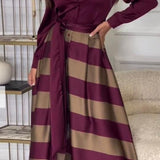 CALISTA™ - Satin Stripe Dress