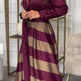 CALISTA™ - Satin Stripe Dress
