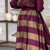 CALISTA™ - Satin Stripe Dress