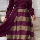 CALISTA™ - Satin Stripe Dress