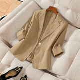 WYNDHAM™ – Tailored One-Button Fitted Blazer