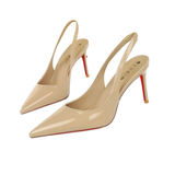 VONDRA™ – Sleek Pointed-Toe PU High Heels