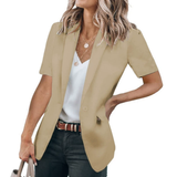 LISANNE™ – Polished Short Sleeve Casual Blazer