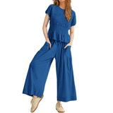 PETRA™ – British-Inspired Patchwork Harem Pants