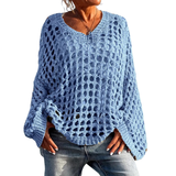 GRACIE™ – Relaxed Openwork Knit Sweater