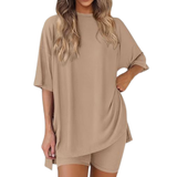 LENNIE™ – Soft Solid Lounge Short Set
