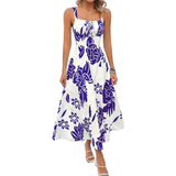 CELINA™ – Romantic Floral Ruched Sundress