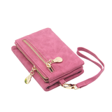 WINIFRED™ – Vintage Zip-Around Mini Wristlet Wallet