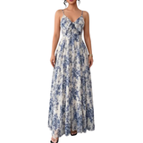 JUNIPER™ – Boho Floral Cami Maxi Dress