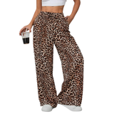 DELANCEY™ – Bold Leopard Print Wide Leg Pants