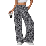 DELANCEY™ – Bold Leopard Print Wide Leg Pants
