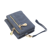 WINIFRED™ – Vintage Zip-Around Mini Wristlet Wallet