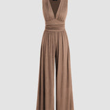 CHARITY – Chic Sleeveless Wide-Leg Jumpsuit