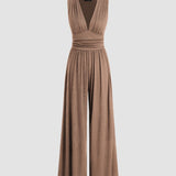 MUTYA™ – Chic Sleeveless Wide-Leg Jumpsuit