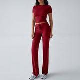 MARGARITA™ – Everyday Short Sleeve Crop and Jogger Set