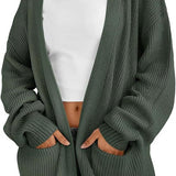 HANSEL™ - Lightweight Loose V-Neck Cardigan