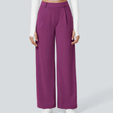 CHARMIE™ - Casual High Waist Straight Leg Pants