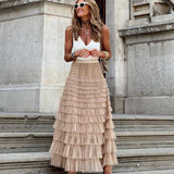 JOAN™ - Elegant Maxi Layered Cake Skirt