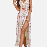 LUZY™ - Casual V-Neck Lingerie Maxi Nightdress