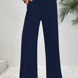 NIKU™ - Casual Wide Leg Drawstring Pants