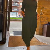 CORA™ - Casual Chic Midi Dress