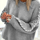 SERAH™ - Casual Round Neck Long Sleeve Sweater