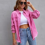 EUGENIA™ – Relaxed Drop Shoulder Collared Jacket
