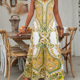 ROSARIO™ - Chic Summer Sleeveless Strap Maxi Dress