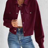 TALLULAH™ – Vintage Collared Button-Up Jacket