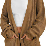HANSEL™ - Lightweight Loose V-Neck Cardigan