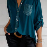 DANICA™ -  Sequin Detailed Blouse