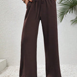NIKU™ - Casual Wide Leg Drawstring Pants