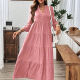 STELLA™ - Casual V-Neck Summer Maxi Dress