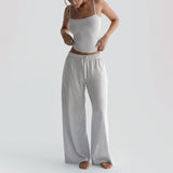 PATSY™ - Casual Sleeveless Top and Pants Summer Set