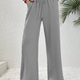 NIKU™ - Casual Wide Leg Drawstring Pants