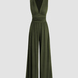 MUTYA™ – Chic Sleeveless Wide-Leg Jumpsuit