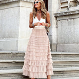 JOAN™ - Elegant Maxi Layered Cake Skirt