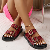 LALAINE™ – Chic Two-Strap Summer Platform Sandals