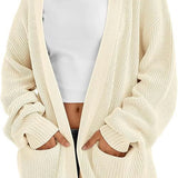 HANSEL™ - Lightweight Loose V-Neck Cardigan