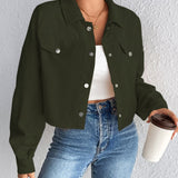 TALLULAH™ – Vintage Collared Button-Up Jacket