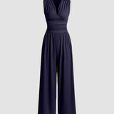 CHARITY – Chic Sleeveless Wide-Leg Jumpsuit