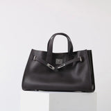 BEVERLEY™ - Large Capacity Genuine Cowhide Leather Tote Bag for Work & Travel