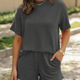 PETUNIA™ - Comfy Short Sleeve and Short Summer Set
