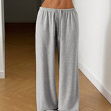 QOVELA™ - Casual Adjustable String Wide Leg Pants