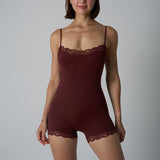 MARILYN™ - Chic Slim Seamless Spaghetti Strap Bodysuit