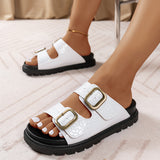 LALAINE™ – Chic Two-Strap Summer Platform Sandals