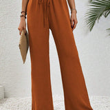 NIKU™ - Casual Wide Leg Drawstring Pants
