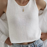KAREEM™ - Casual Round Neck Vest Pullover Top
